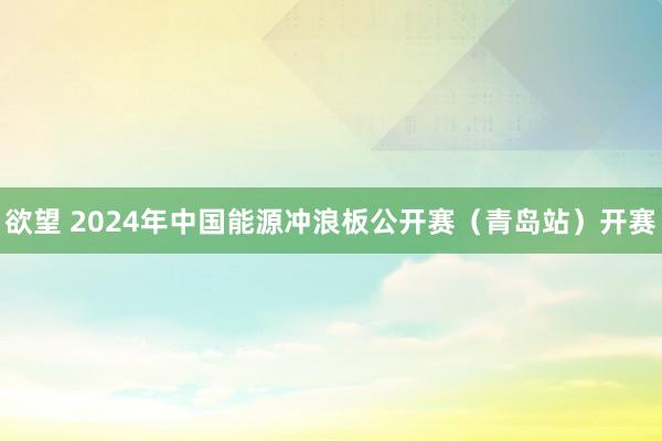 欲望 2024年中国能源冲浪板公开赛（青岛站）开赛