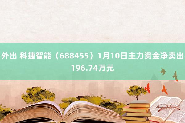 外出 科捷智能（688455）1月10日主力资金净卖出196.74万元